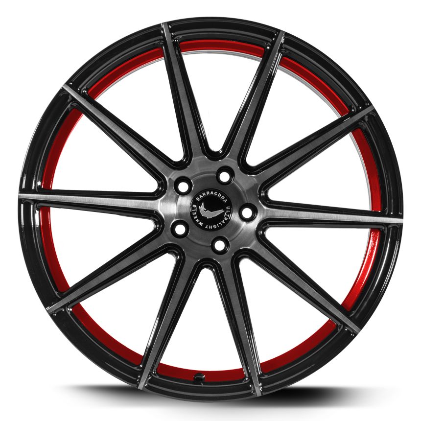 PROJECT 2.0 Higloss-Black brushed Surface/undercut Colour trim rot 10.5x21
